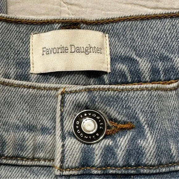 Favorite Daughter NWT Valentina Super High Rise Cigarette Jeans Malibu Clean